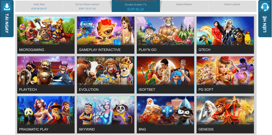 W88 Slots cung cấp nhiều game slot hấp dẫn 