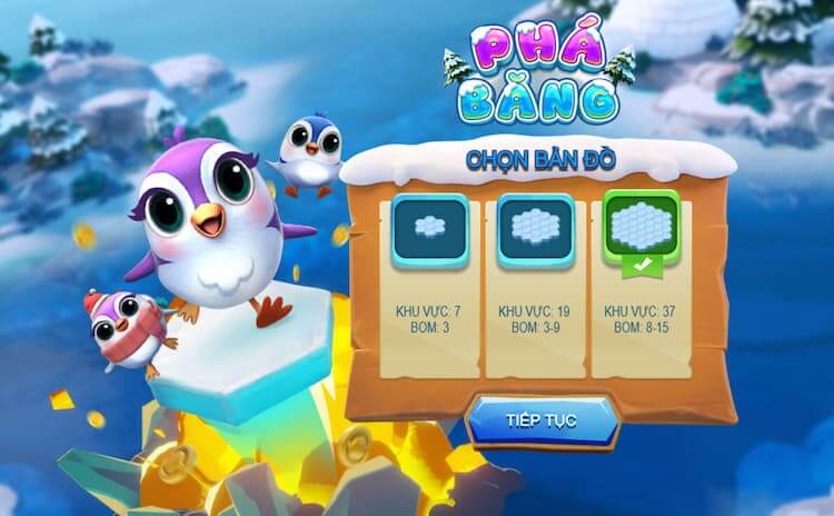 Chọn bản đồ Phá Băng