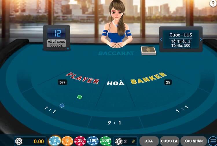 Giao diện Classic Baccarat